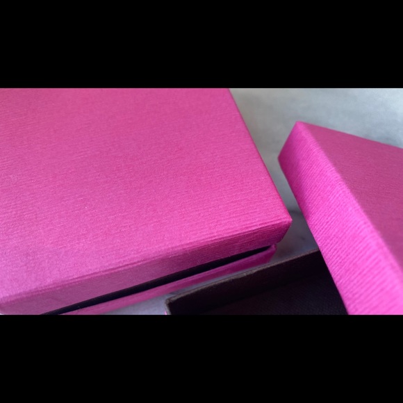 24 Hot Pink & Brown Milano Jewelery or Favour Box - Picture 4 of 5